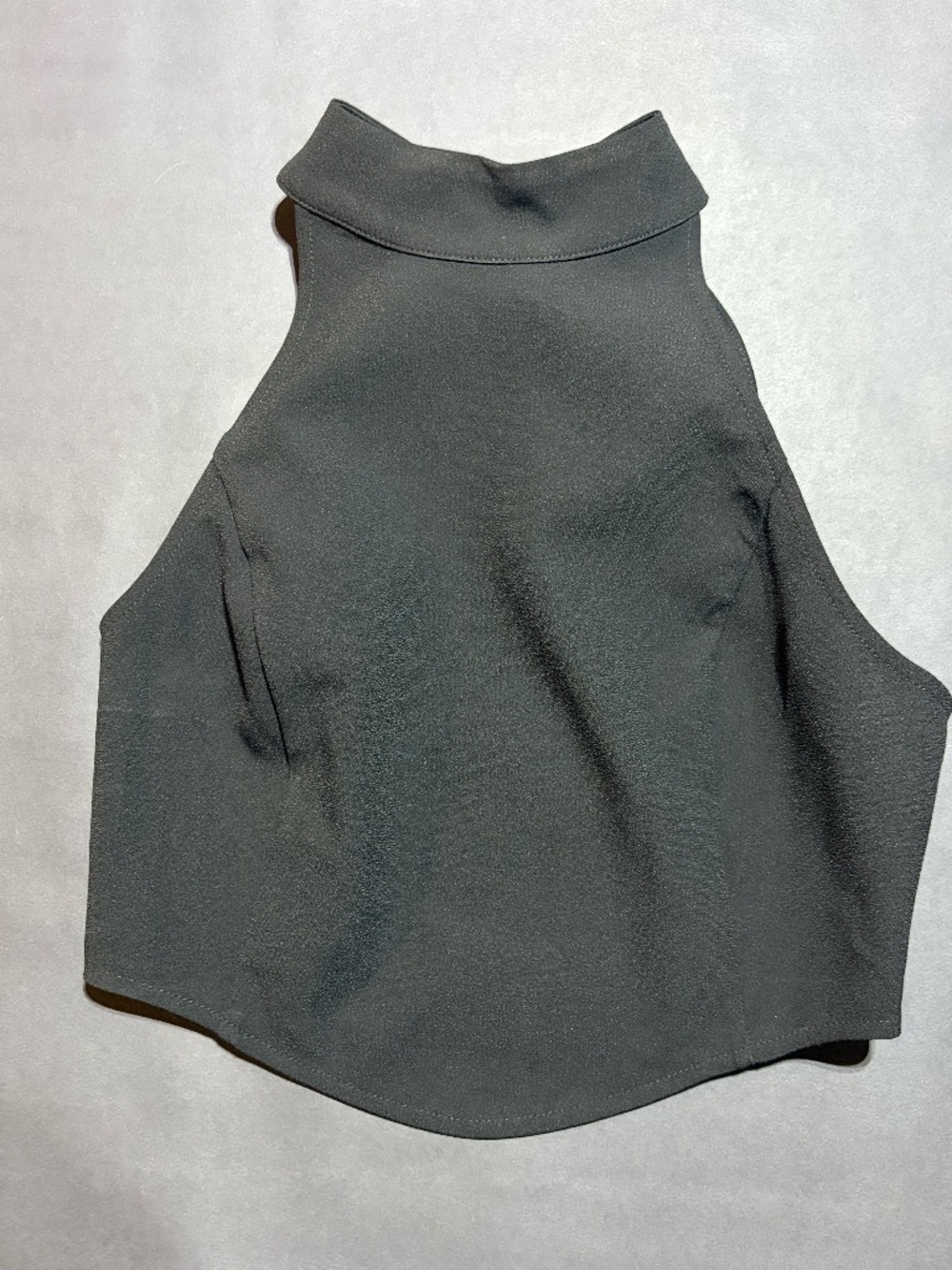 Women's Endless Rose black cropped halter top (Size XS) - NEW with tags!